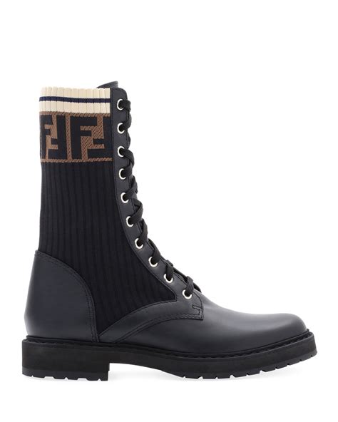 fendi army boots